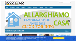 Desktop Screenshot of filocontinuo.org